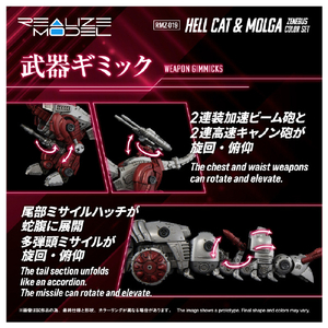 T-SPARK RMZ-019 ヘルキャット & モルガ ゼネバスカラーセット RMZ019ﾍﾙｷﾔﾂﾄﾓﾙｶﾞｾﾞﾈﾊﾞｽCS-イメージ8