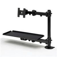 サンワサプライ デュアルシステムアーム（キーボード台） CR-LA601