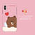 LINE FRIENDS iPhone XR用ケース DUAL GUARD CUPID LOVE ブラウンキューピッド KCL-DCL013-イメージ5