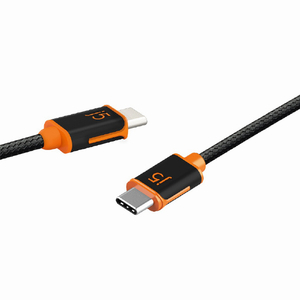 j5 create USB-C to USB-C PD60W対応 充電&データ通信ケーブル(1．8m) JUCX24 ブラック JUCX24-イメージ2