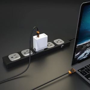 j5 create USB-C to USB-C PD60W対応 充電&データ通信ケーブル(1．8m) JUCX24 ブラック JUCX24-イメージ4