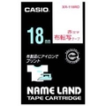 カシオ カシオネームランドテープ XR-118RD