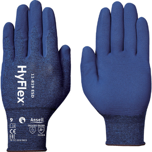 Ａｎｓｅｌｌ 静電気対策手袋 ハイフレックス １１－８１９ ＸＬサイズ ESD認定(EN16350: 2014) 11-819-10-イメージ1