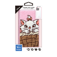 PGA iPhone 16 Pro用クリアフリップケース ディズニーマリー PG-D24BCF04MAR
