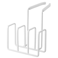 山崎実業 蛇口にかけるスポンジホルダー 3連 プレート ホワイト ｼﾞﾔｸﾞﾁﾆｶｹﾙｽﾎﾟﾝｼﾞﾎﾙﾀﾞ-3ﾚﾝ