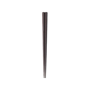曙産業 ダブルエンボス食事箸 茶21cm FC63584-PM-329-イメージ1