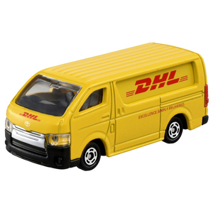 タカラトミー No．102 DHL 配送車 イエロー NO102DHLﾊｲｿｳｼﾔ-イメージ1
