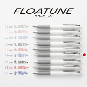 ぺんてる ボールペン替芯 FLOATUNE フローチューン 0.4mm 青 10本 FC320SU-XZRN4-C-イメージ7