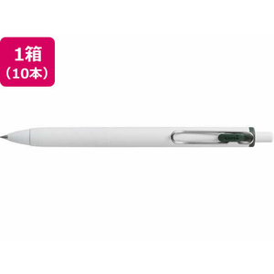 三菱鉛筆 ユニボールワン 0.38mm グリーンブラック 10本 FCC0693-UMNS38.7-イメージ1