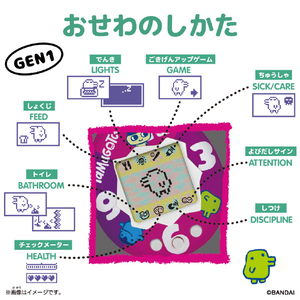 バンダイ Original Tamagotchi 初代 ぴんく ｵﾘｼﾞﾅﾙﾀﾏｺﾞﾂﾁｼﾖﾀﾞｲﾋﾟﾝｸ-イメージ3