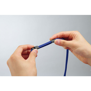 コクヨ 吊下ひも 青 幅8mm×長さ約90cm 10個 FC02856-ﾅﾌ-L6NB-イメージ5