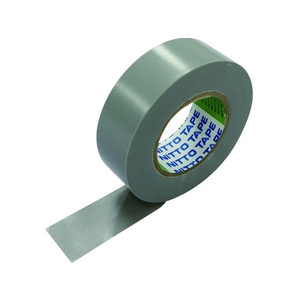 日東電工 脱鉛タイプビニールテープ  0.2mm×25mm×20m 灰 8巻 FC252GL-1717545-イメージ1