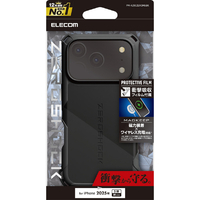 エレコム iPhone17 Pro用ZEROSHOCK ケース MAGKEEP ブラック PM-A25CZEROMGBK