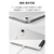 エレコム 13インチiPad Air(M3/M2) フラップケース 薄型軽量 背面クリア 2アングル ブラック TB-A25XWVBK-イメージ8