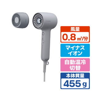 パナソニック EH-NE9N-H ヘアードライヤー イオニティ モダングレー