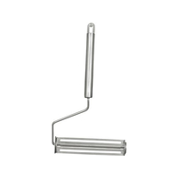 江部松商事 EBM/粘着ローラー ステンレスハンドルハード ショート KSR-160HS FC882LG-3006760