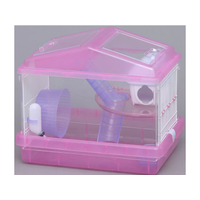 アイリスオーヤマ ハムスターケージ 2階 クリアピンク FC14949-PHSC-411