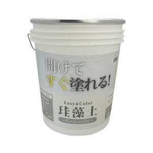 ワンウィル Easy&Color珪藻土 18kg ホワイト 3793060013-イメージ1