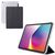エレコム 13インチiPad Air(M3/M2)用フラップケース 薄型軽量 ファブリック 背面クリア ブラック TB-A25XWVCBK-イメージ2