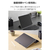エレコム 13インチiPad Air(M3/M2)用フラップケース 薄型軽量 ファブリック 背面クリア ブラック TB-A25XWVCBK-イメージ6