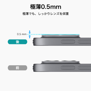 ESR iPad Pro 12．9(第6/5/4世代)/11インチ(第4/3/2世代)用カメラレンズプロテクター(2枚入り) ESR221-イメージ6