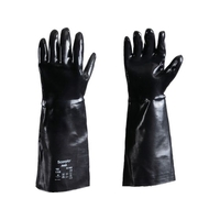 アンセル ヘルスケア ジャパン 耐薬品手袋 アルファテック 09-928 XLサイズ ブラックXL1.74527 FC392EU-8580704
