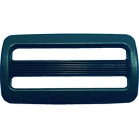 トラスコ中山 TRUSCO 平ベルト用金具 ベルト幅38mm 10個入 縦45×横24 10個ブラック384524 FC306FV-8552512