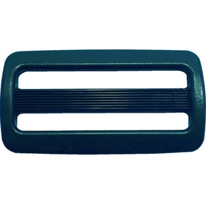 トラスコ中山 TRUSCO 平ベルト用金具 ベルト幅38mm 10個入 縦45×横24 10個ブラック384524 FC306FV-8552512-イメージ1