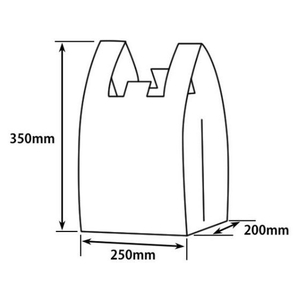 パックスタイル バイオマス弁当用 レジ袋30 大 乳白 100枚 FC258SH-00629746-イメージ4