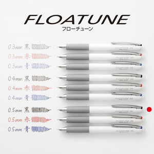 ぺんてる ボールペン替芯 FLOATUNE フローチューン 0.5mm 黒 10本 FC321SU-XZRN5-A-イメージ7