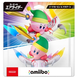 任天堂 amiibo ソードカービィ&ドラグーン(カービィのエアライダーシリーズ) NVLWCAAF-イメージ1