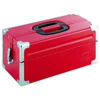 ＴＯＮＥ ツールケース(メタル) V形2段式 433×220×195mm レッド FC517AP-3904334