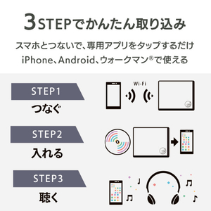 I・Oデータ スマホ / タブレットPC用CDレコーダー「CDレコ6」Wi-Fiモデル CDレコ6 ブラック CD-6WK-イメージ2