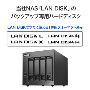 I・Oデータ NASバックアップ用 USB 5Gbps対応 外付けハードディスク HDJA-UTN16/LDC-イメージ4