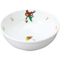 関東プラスチック工業 メラミン食器 くまのがっこう「ジャッキーのたからもの」ラーメン鉢 FC011LD-1263100