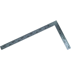 シンワ測定 曲尺ステン30cm厚手広巾表裏cm目盛 FC884JK-7951361-イメージ1
