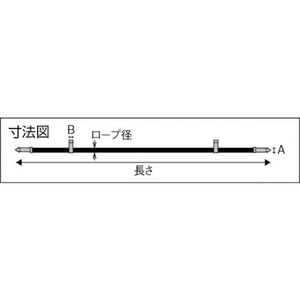 ニッサチェイン カチットワイヤーダブル600mm (5本入) 5本1.20.6104 FC527FB-3892581-イメージ4