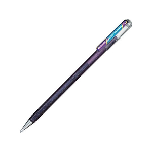 ぺんてる デュアルメタリック 1.0mm バイオレット+メタリックブルー FCE380U-K110-DV-イメージ1