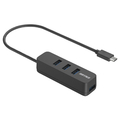 BUFFALO USB-C 3．2Gen1バスパワー上挿しハブ 磁石付 ブラック BSH4U320C1BK