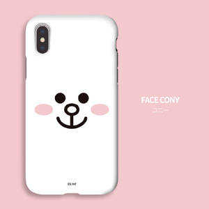LINE FRIENDS iPhone XR用ケース DUAL GUARD フェイス コニー KCL-DFA006-イメージ9