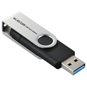 エレコム Type-C/USB-Aコネクター対応USBメモリ(32GB) ブラック MF-TPC3032GBK エレコム Type-C/USB-Aコネクター対応USBメモリ(32GB) ブラック MF-TPC3032GBK