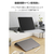 エレコム 13インチiPad Air(M3/M2)用フラップケース 薄型軽量 ファブリック 背面クリア グレー TB-A25XWVCGY-イメージ6