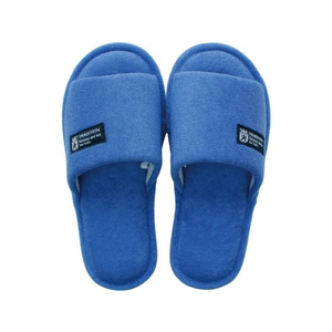 ストロング 洗濯機で洗える パイルスリッパ M ブルー FC105RB-73-4-402-02-イメージ1