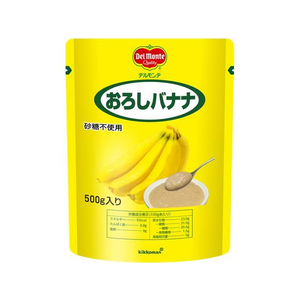 キッコーマン キッコーマン食品/デルモンテ おろしバナナ 500g FC349RX-イメージ1