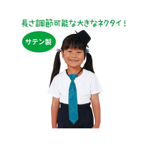 アーテック ソフトサテンネクタイ 青 FCE050M-18849-イメージ2