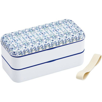 スケーター メラミンフタランチボックス 天平文様夢幻濃青 FC496PS-SLBW6M