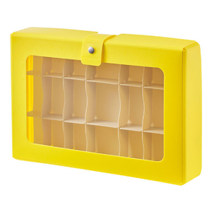 リヒトラブ CUBE FIZZ コレクションケース A5 イエロー FCK1457-A698-5-イメージ1