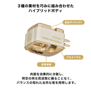 オーディオテクニカ デュアルムービングコイル(MC)ステレオカートリッジ AT33XMLB-イメージ7
