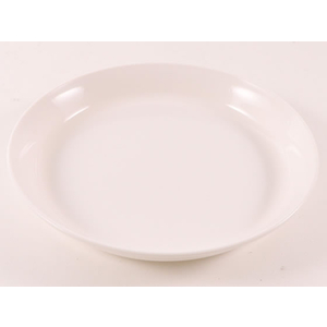 エンテック ポリプロ 丸皿18cm 白色 FC59716-イメージ1