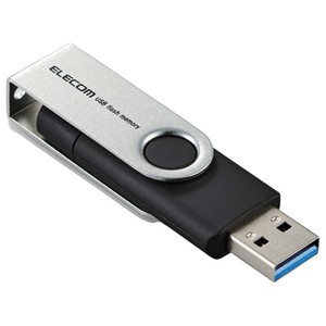 エレコム Type-C/USB-Aコネクター対応USBメモリ(128GB) ブラック MF-TPC3128GBK-イメージ1